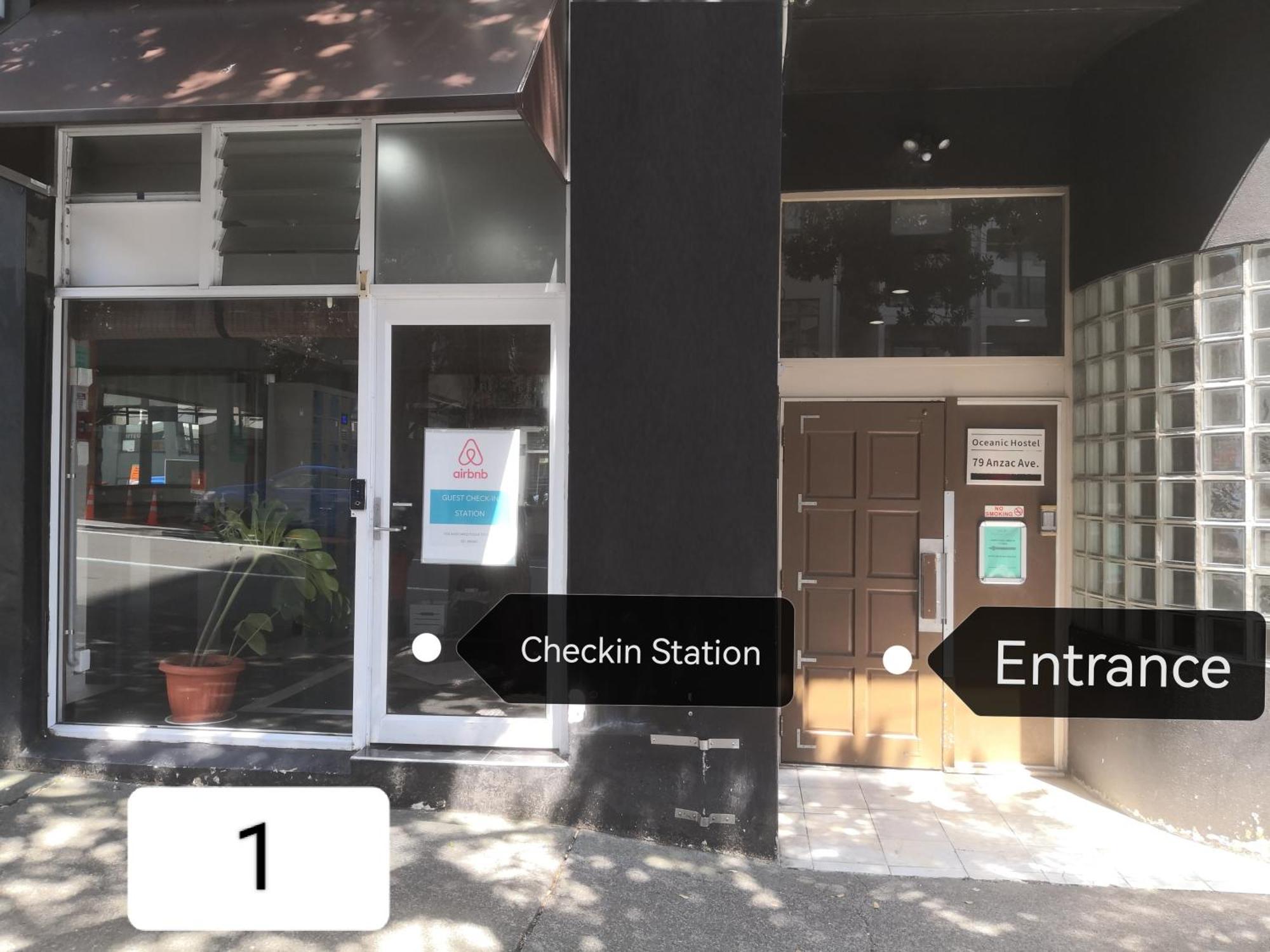 Oceanic Hostel Окленд Экстерьер фото